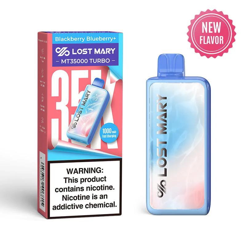 Blackberry Blueberry+ LOST MARY MT35000 TURBO Disposable