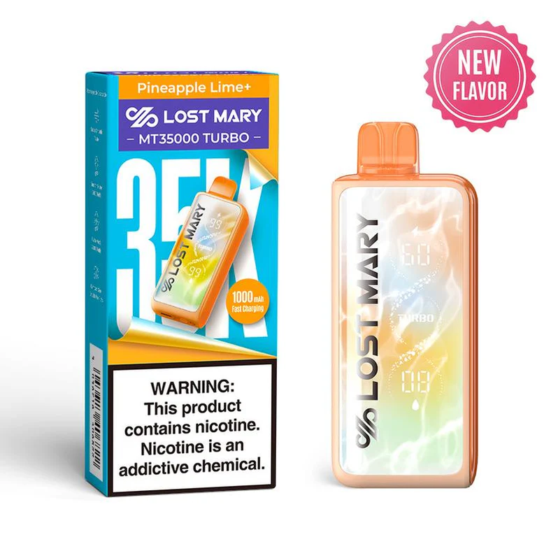 Pineapple Lime+ LOST MARY MT35000 TURBO Disposable