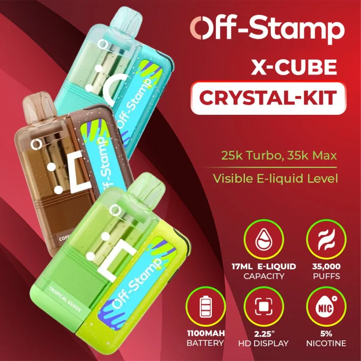 OFF-STAMP X-CUBE CRYSTAL 35K DISPOSABLE KIT
