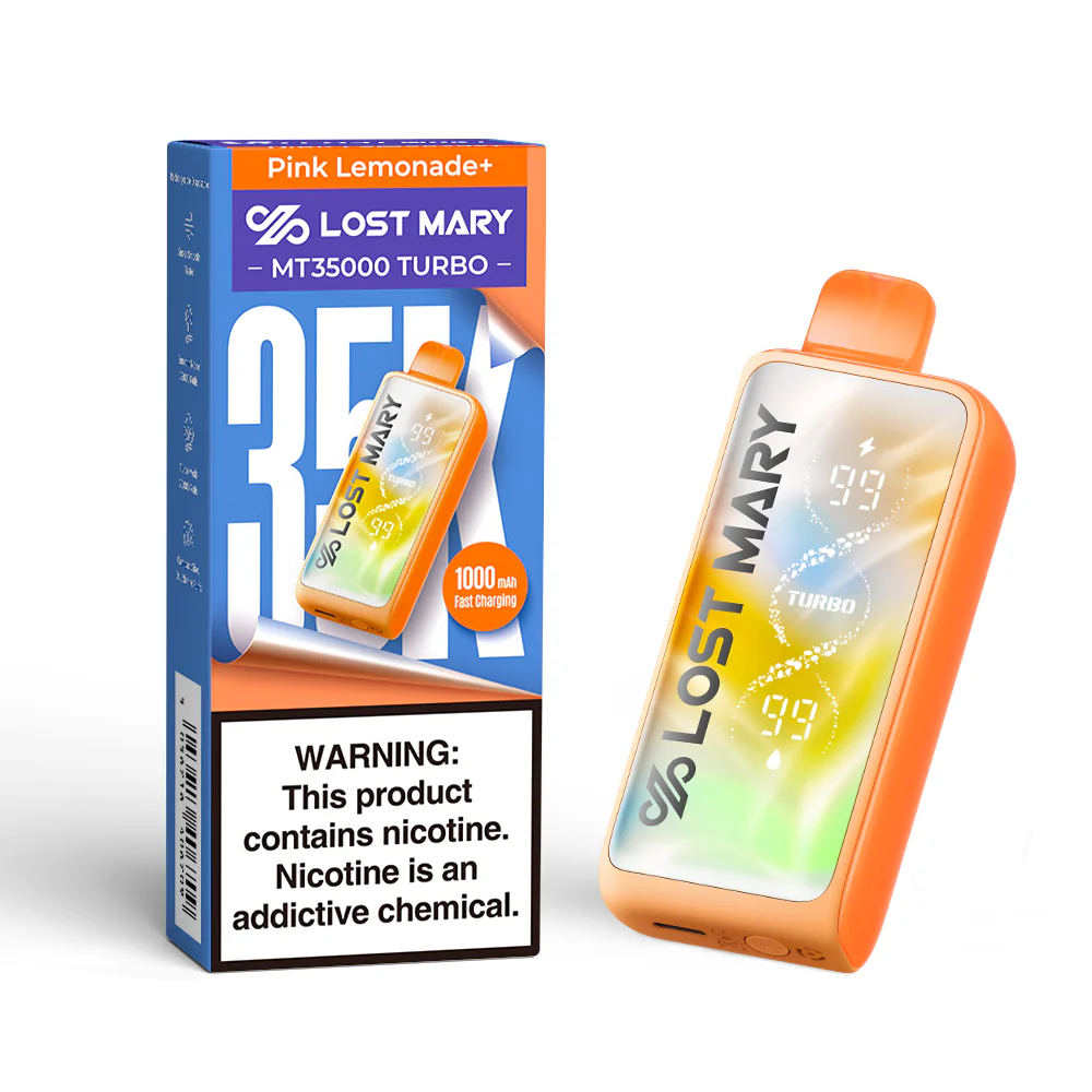 Pink Lemonade+ LOST MARY MT35000 TURBO Disposable