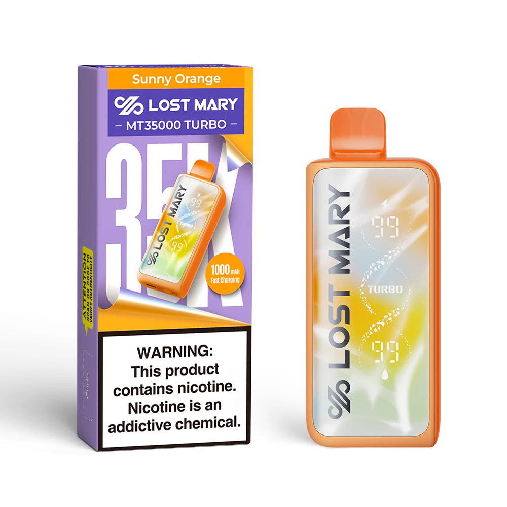 Sunny Orange LOST MARY MT35000 TURBO Disposable