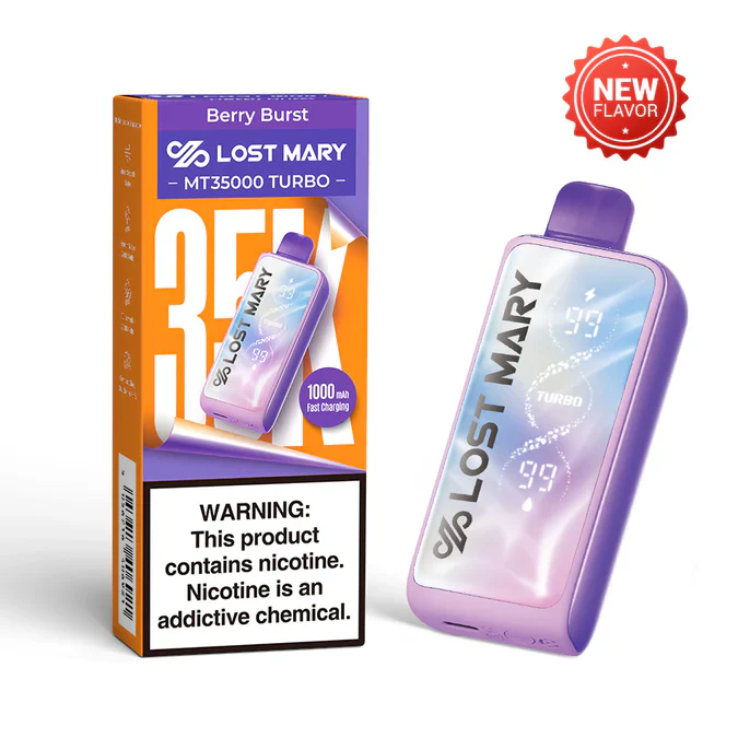 Berry Burst LOST MARY MT35000 TURBO Disposable