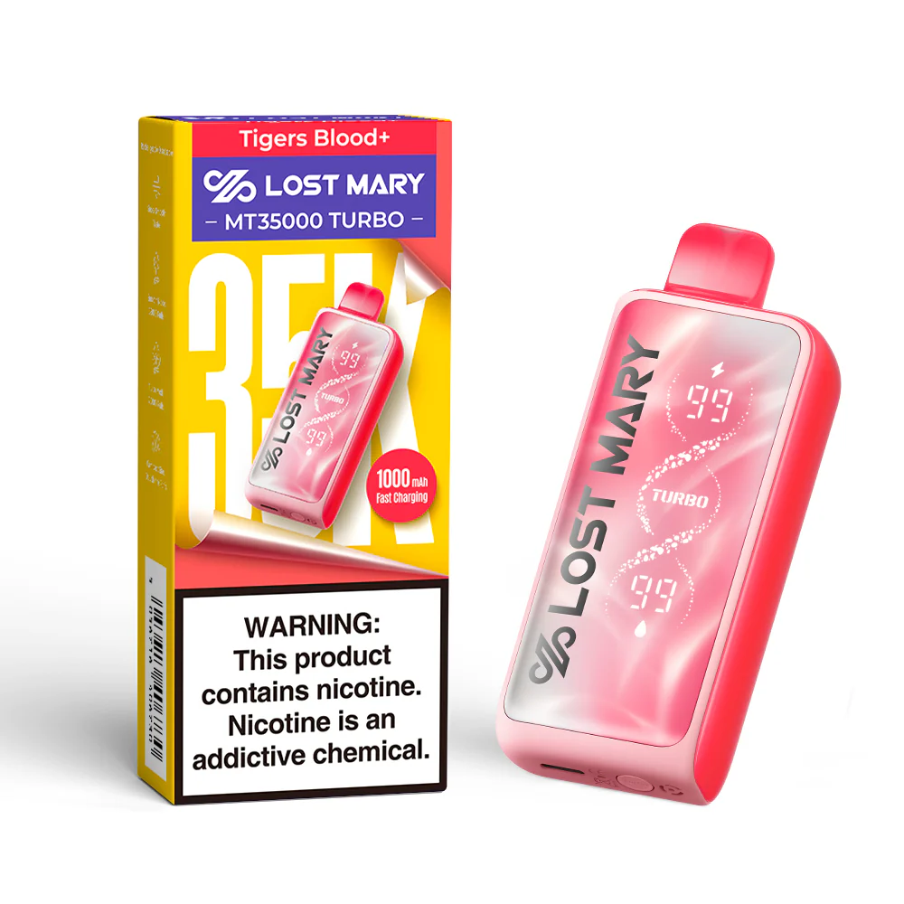 Tigers Blood+ LOST MARY MT35000 TURBO Disposable
